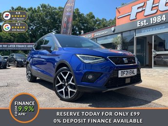 2021 SEAT ARONA 1.0 TSI FR Sport SUV 5dr Petrol DSG Euro 6 (s/s) (110 ps) &pound;12450.00
