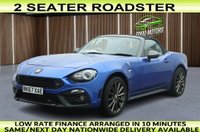 USED 2017 67 ABARTH 124 SPIDER 1.4 MultiAir Convertible 2dr Petrol Auto Euro 6 (170 ps) +++ROADSTER+++