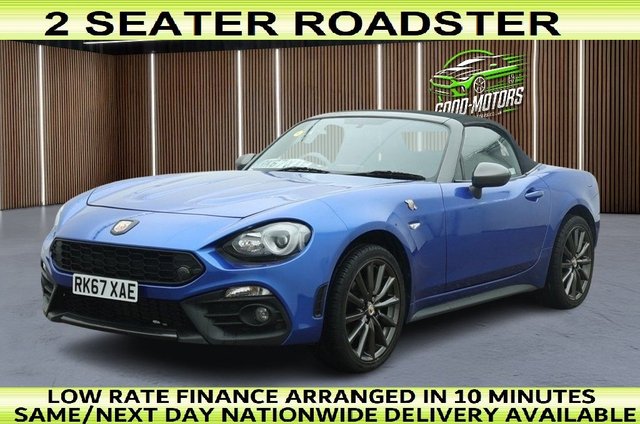 View our Abarth 124 Spider 1.4 MultiAir Convertible 2dr Petrol Auto Euro 6 (170 ps)