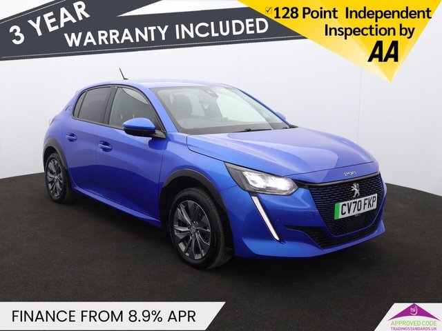 View our Peugeot E-208 50kWh Allure Hatchback 5dr Electric Auto (136 ps)