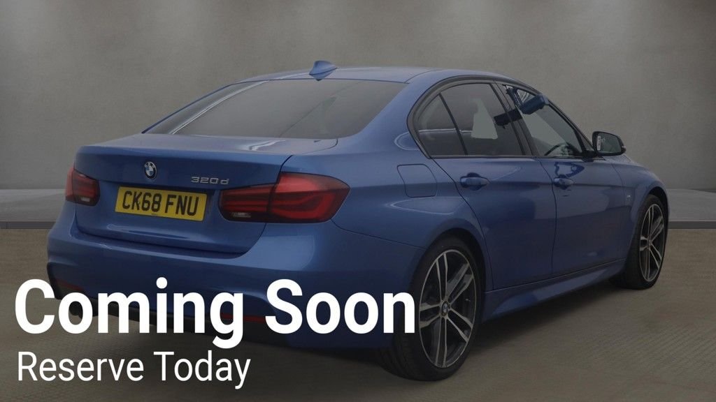 USED 2018 68 BMW 3 SERIES 2.0 320d M Sport Shadow Edition Saloon 4dr Diesel Auto Euro 6 (s/s) (190 ps) 2 KEYS / SERVICE HISTORY