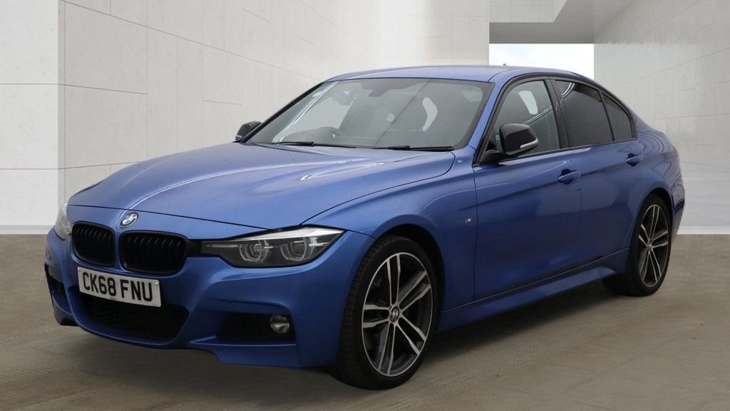 USED 2018 68 BMW 3 SERIES 2.0 320d M Sport Shadow Edition Saloon 4dr Diesel Auto Euro 6 (s/s) (190 ps) 2 KEYS / SERVICE HISTORY
