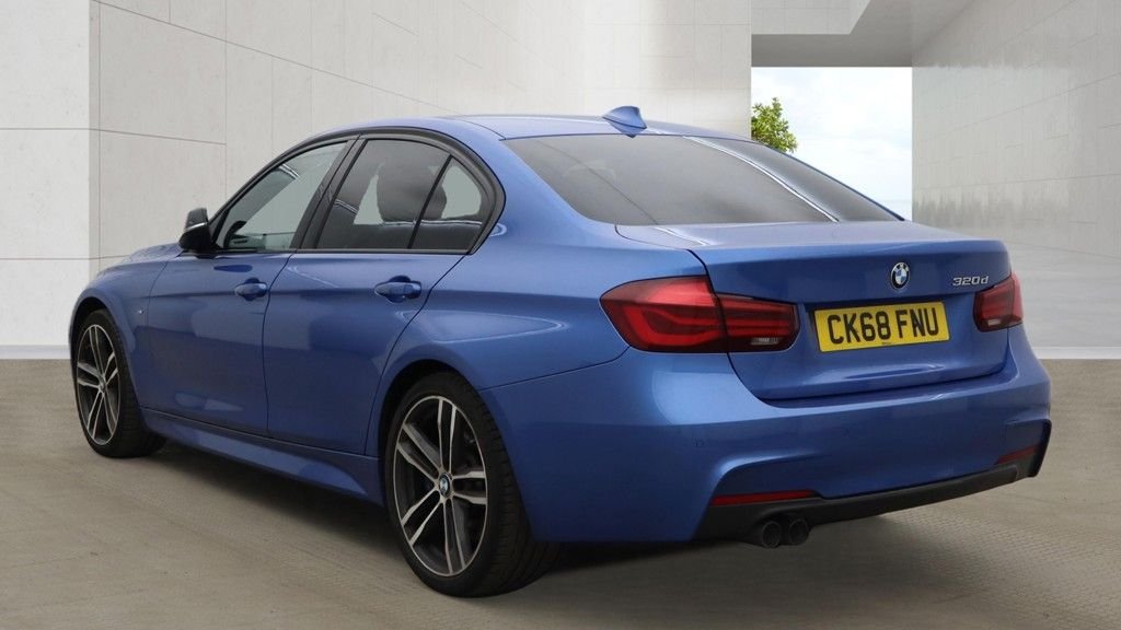 USED 2018 68 BMW 3 SERIES 2.0 320d M Sport Shadow Edition Saloon 4dr Diesel Auto Euro 6 (s/s) (190 ps) 2 KEYS / SERVICE HISTORY