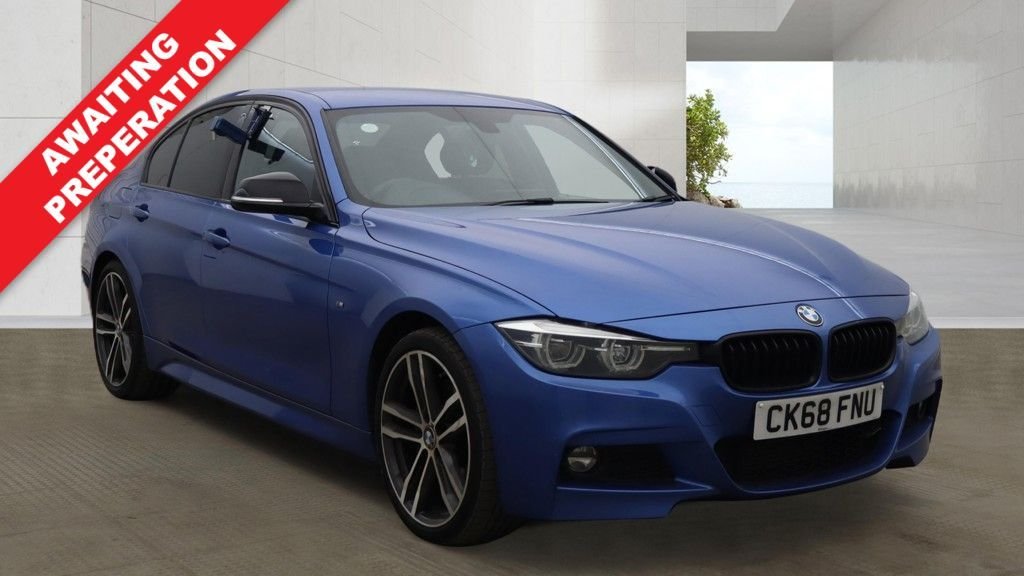 USED 2018 68 BMW 3 SERIES 2.0 320d M Sport Shadow Edition Saloon 4dr Diesel Auto Euro 6 (s/s) (190 ps) 2 KEYS / SERVICE HISTORY