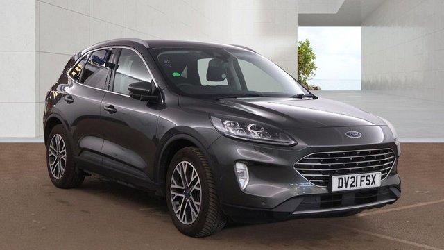2021 21 FORD KUGA 2.5 EcoBoost Duratec 14.4kWh Titanium First Edition SUV 5dr Petrol Plug-in Hybrid CVT Euro 6 (s/s) (225 ps)+2 KEYS+1 FORMER KEEPER+2CABLES+HALF LEATHER SEATS+PARK CONTROL+NAV+PRIVACY+CLIMATE+BLUETOOTH+MEDIA+USB+DAB+18