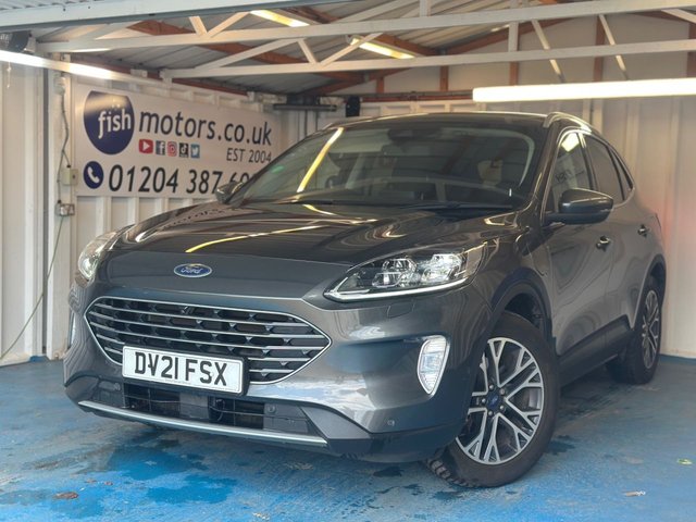 View our Ford Kuga 2.5 EcoBoost Duratec 14.4kWh Titanium First Edition SUV 5dr Petrol Plug-in Hybrid CVT Euro 6 (s/s) (225 ps)+2 KEYS+1 FORMER KEEPER+2CABLES+HALF LEATHER SEATS+PARK CONTROL+NAV+PRIVACY+CLIMATE+BLUETOOTH+MEDIA+USB+DAB+18" ALLOYS+CRUISE+HPI CLEAR+VOSA MOT HISTORY,+SH+FULL DEALER FACILITIES+GOOD MPG+The car is in very good condition in and out . Bodywork and interior clean for age and mileage . Interior is clean and tyres good ,Engine and gearbox in good order. 