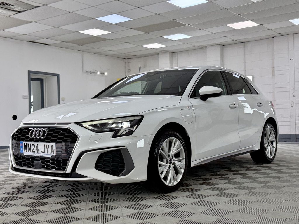 USED 2024 24 AUDI A3 1.4 TFSIe 40 S line Sportback 5dr Petrol Plug-in Hybrid S Tronic Euro 6 (s/s) 13kWh (204 ps) 