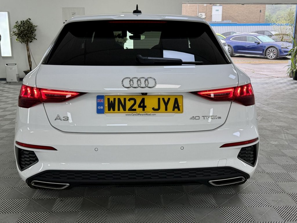 USED 2024 24 AUDI A3 1.4 TFSIe 40 S line Sportback 5dr Petrol Plug-in Hybrid S Tronic Euro 6 (s/s) 13kWh (204 ps) 
