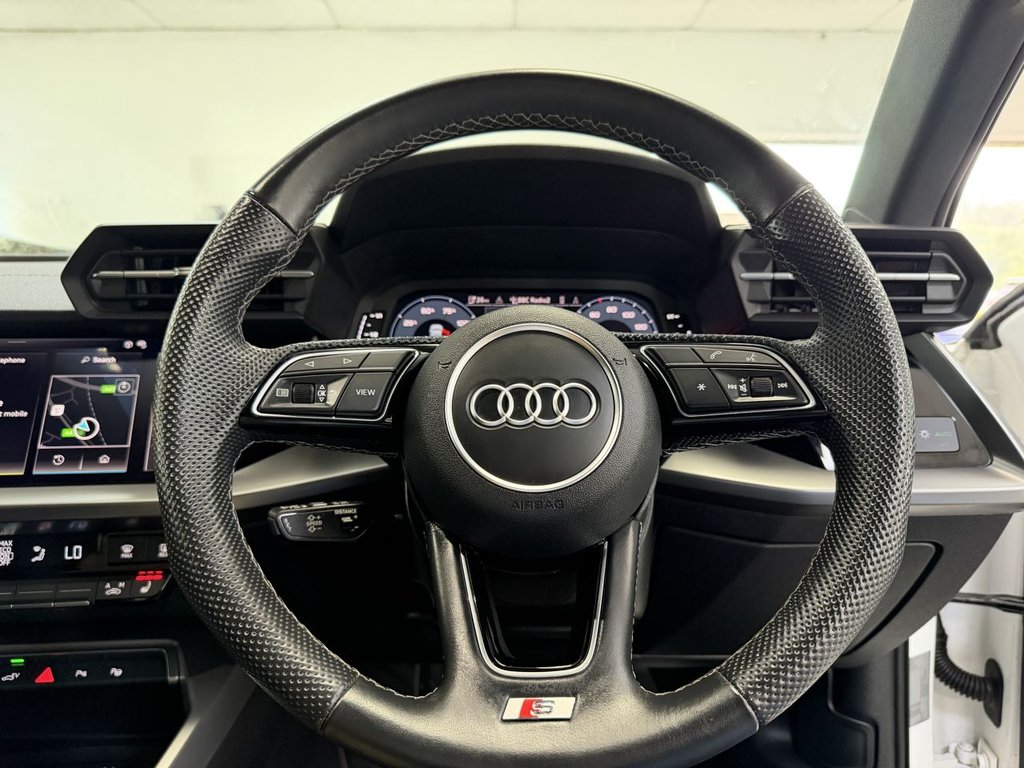 USED 2024 24 AUDI A3 1.4 TFSIe 40 S line Sportback 5dr Petrol Plug-in Hybrid S Tronic Euro 6 (s/s) 13kWh (204 ps) 