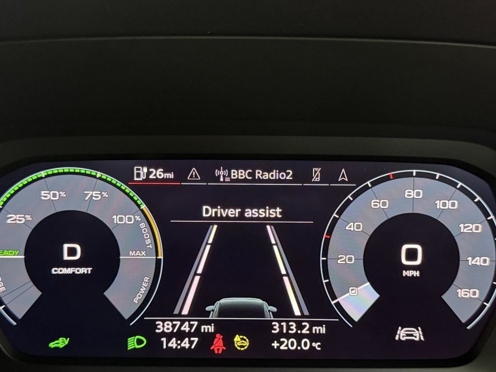USED 2024 24 AUDI A3 1.4 TFSIe 40 S line Sportback 5dr Petrol Plug-in Hybrid S Tronic Euro 6 (s/s) 13kWh (204 ps) 