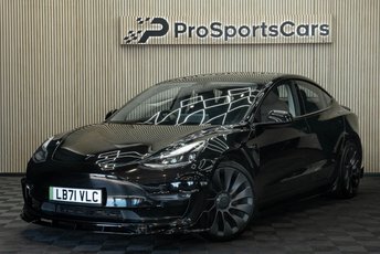 2021 TESLA Model 3 (Dual Motor) Performance Saloon 4dr Electric Auto 4WDE (Performance Upgrade) (449 bhp) &pound;18750.00