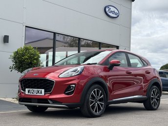 2021 FORD PUMA 1.0T EcoBoost MHEV Titanium SUV 5dr Petrol Manual Euro 6 (s/s) (125 ps) &pound;12471.00