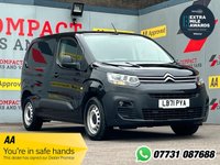 USED 2022 71 CITROEN BERLINGO 1.5 BlueHDi 1000 Worker M Pro Panel Van 5dr Diesel Manual SWB Euro 6 (s/s) (100 ps) ULEZ COMPLIANT !!!!