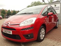 USED 2010 10 CITROEN C4 PICASSO 1.6 HDi VTR+ MPV 5dr Diesel Manual Euro 4 (110 ps) 