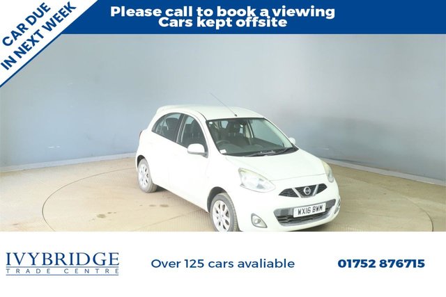 2016 NISSAN MICRA 1.2 Acenta Hatchback 5dr Petrol CVT Euro 6 (80 ps) £7995.00