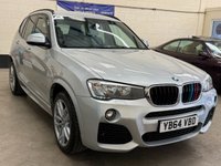 USED 2014 64 BMW X3 2.0 20d M Sport SUV 5 Door Diesel Auto xDrive Euro 6 (s/s) (190 ps) 1 PREVIOUS OWNER FROM NEW