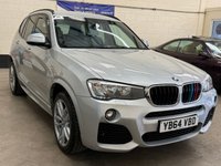USED 2014 64 BMW X3 2.0 20d M Sport SUV 5 Door Diesel Auto xDrive Euro 6 (s/s) (190 ps) 1 PREVIOUS OWNER FROM NEW