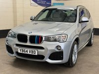 USED 2014 64 BMW X3 2.0 20d M Sport SUV 5 Door Diesel Auto xDrive Euro 6 (s/s) (190 ps) 1 PREVIOUS OWNER FROM NEW