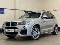 USED 2014 64 BMW X3 2.0 20d M Sport SUV 5 Door Diesel Auto xDrive Euro 6 (s/s) (190 ps) 1 PREVIOUS OWNER FROM NEW