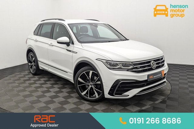 2021 21 VOLKSWAGEN TIGUAN 1.5 TSI R-Line SUV 5dr Petrol DSG Euro 6 (s/s) (150 ps) Car Play, Sat Nav, Sensors