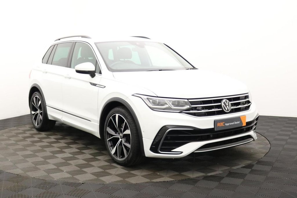 USED 2021 21 VOLKSWAGEN TIGUAN 1.5 TSI R-Line SUV 5dr Petrol DSG Euro 6 (s/s) (150 ps) Car Play, Sat Nav, Sensors