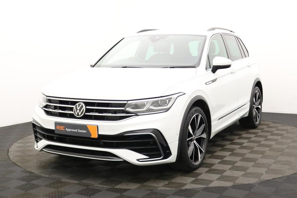 USED 2021 21 VOLKSWAGEN TIGUAN 1.5 TSI R-Line SUV 5dr Petrol DSG Euro 6 (s/s) (150 ps) Car Play, Sat Nav, Sensors