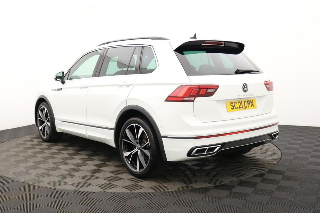 USED 2021 21 VOLKSWAGEN TIGUAN 1.5 TSI R-Line SUV 5dr Petrol DSG Euro 6 (s/s) (150 ps) Car Play, Sat Nav, Sensors