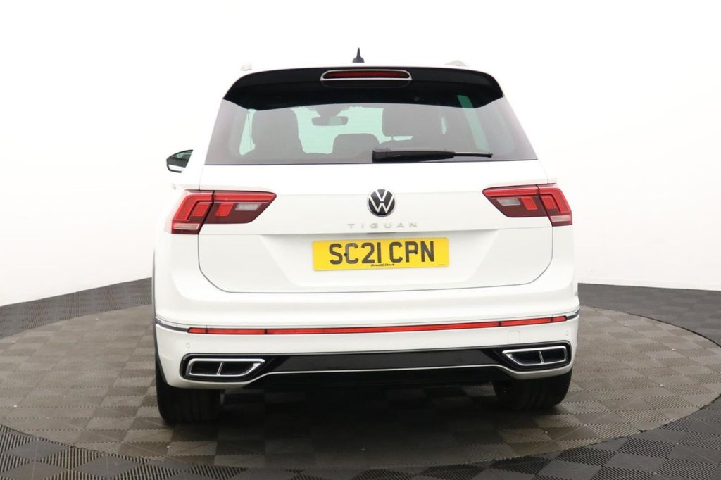 USED 2021 21 VOLKSWAGEN TIGUAN 1.5 TSI R-Line SUV 5dr Petrol DSG Euro 6 (s/s) (150 ps) Car Play, Sat Nav, Sensors