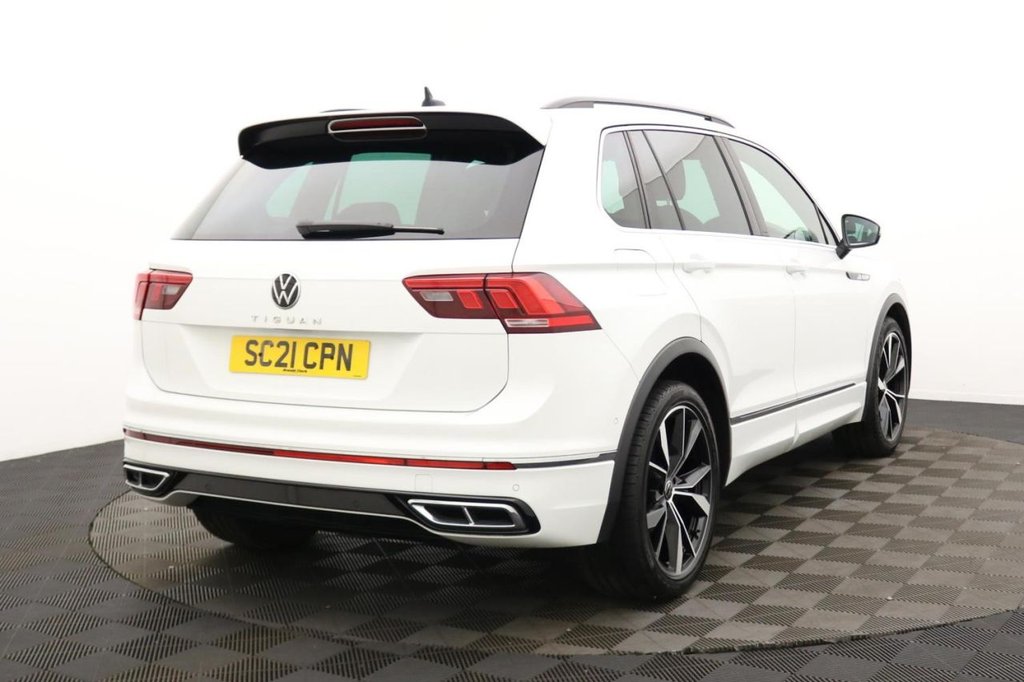 USED 2021 21 VOLKSWAGEN TIGUAN 1.5 TSI R-Line SUV 5dr Petrol DSG Euro 6 (s/s) (150 ps) Car Play, Sat Nav, Sensors