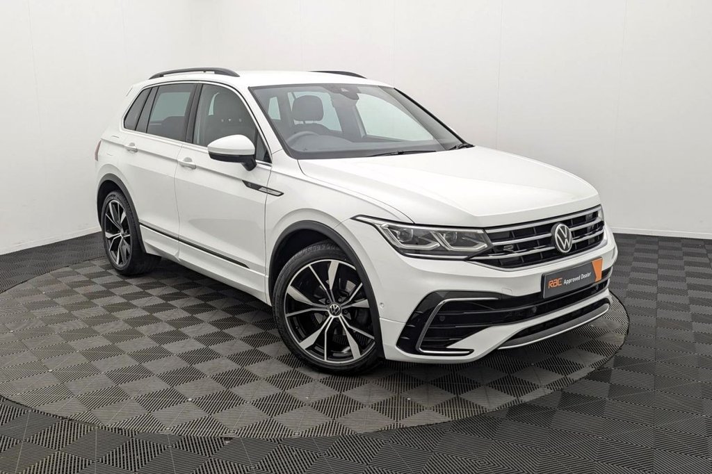 USED 2021 21 VOLKSWAGEN TIGUAN 1.5 TSI R-Line SUV 5dr Petrol DSG Euro 6 (s/s) (150 ps) Car Play, Sat Nav, Sensors