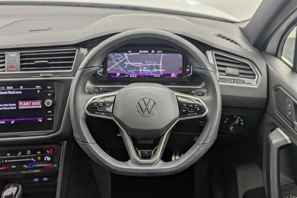 USED 2021 21 VOLKSWAGEN TIGUAN 1.5 TSI R-Line SUV 5dr Petrol DSG Euro 6 (s/s) (150 ps) Car Play, Sat Nav, Sensors