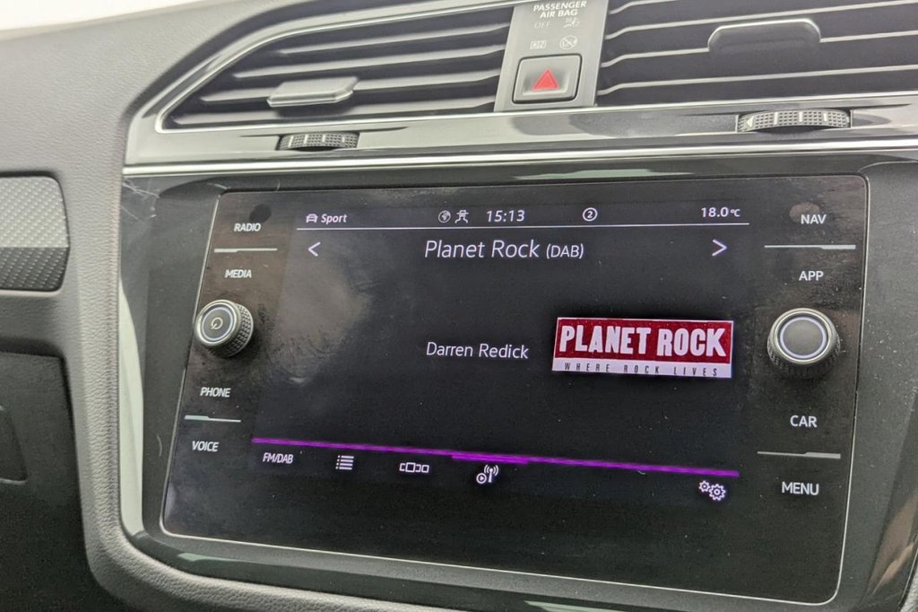 USED 2021 21 VOLKSWAGEN TIGUAN 1.5 TSI R-Line SUV 5dr Petrol DSG Euro 6 (s/s) (150 ps) Car Play, Sat Nav, Sensors