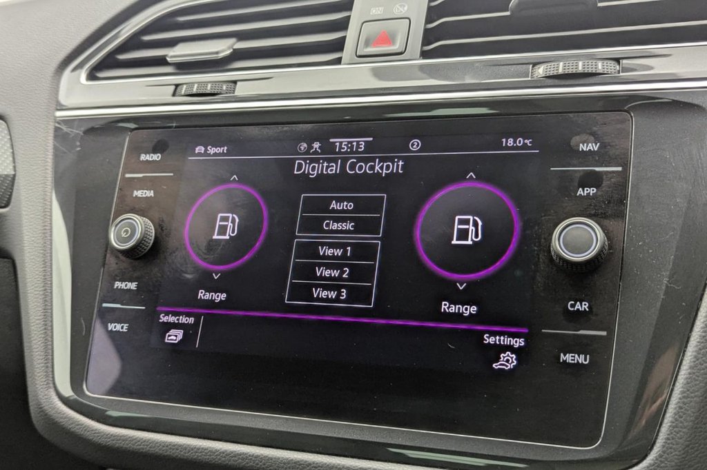 USED 2021 21 VOLKSWAGEN TIGUAN 1.5 TSI R-Line SUV 5dr Petrol DSG Euro 6 (s/s) (150 ps) Car Play, Sat Nav, Sensors