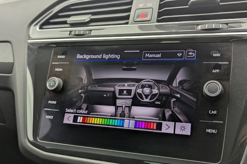 USED 2021 21 VOLKSWAGEN TIGUAN 1.5 TSI R-Line SUV 5dr Petrol DSG Euro 6 (s/s) (150 ps) Car Play, Sat Nav, Sensors