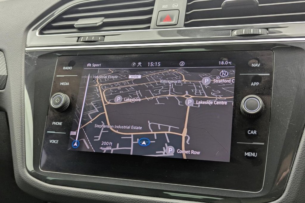 USED 2021 21 VOLKSWAGEN TIGUAN 1.5 TSI R-Line SUV 5dr Petrol DSG Euro 6 (s/s) (150 ps) Car Play, Sat Nav, Sensors