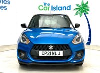 USED 2021 21 SUZUKI SWIFT 1.4 Boosterjet MHEV Sport Hatchback 5dr Petrol Hybrid Manual Euro 6 (s/s) (129 ps) Sport Edition Petrol-Hybrid, FULL Service History, SATNAV, Speedy Blue with Pearl Black Roof, Mobile Apps, Reverse Camera, 18000 Miles 2 Keys