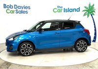USED 2021 21 SUZUKI SWIFT 1.4 Boosterjet MHEV Sport Hatchback 5dr Petrol Hybrid Manual Euro 6 (s/s) (129 ps) Sport Edition Petrol-Hybrid, FULL Service History, SATNAV, Speedy Blue with Pearl Black Roof, Mobile Apps, Reverse Camera, 18000 Miles 2 Keys