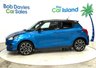 USED 2021 21 SUZUKI SWIFT 1.4 Boosterjet MHEV Sport Hatchback 5dr Petrol Hybrid Manual Euro 6 (s/s) (129 ps) Sport Edition Petrol-Hybrid, FULL Service History, SATNAV, Speedy Blue with Pearl Black Roof, Mobile Apps, Reverse Camera, 18000 Miles 2 Keys