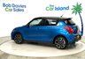 USED 2021 21 SUZUKI SWIFT 1.4 Boosterjet MHEV Sport Hatchback 5dr Petrol Hybrid Manual Euro 6 (s/s) (129 ps) Sport Edition Petrol-Hybrid, FULL Service History, SATNAV, Speedy Blue with Pearl Black Roof, Mobile Apps, Reverse Camera, 18000 Miles 2 Keys