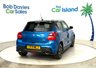 USED 2021 21 SUZUKI SWIFT 1.4 Boosterjet MHEV Sport Hatchback 5dr Petrol Hybrid Manual Euro 6 (s/s) (129 ps) Sport Edition Petrol-Hybrid, FULL Service History, SATNAV, Speedy Blue with Pearl Black Roof, Mobile Apps, Reverse Camera, 18000 Miles 2 Keys