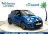 USED 2021 21 SUZUKI SWIFT 1.4 Boosterjet MHEV Sport Hatchback 5dr Petrol Hybrid Manual Euro 6 (s/s) (129 ps) Sport Edition Petrol-Hybrid, FULL Service History, SATNAV, Speedy Blue with Pearl Black Roof, Mobile Apps, Reverse Camera, 18000 Miles 2 Keys