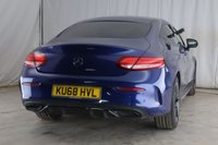 USED 2018 68 MERCEDES-BENZ C CLASS 2.0 C220d AMG Line Coupe 2dr Diesel G-Tronic+ Euro 6 (s/s) (194 ps) 2 KEYS LONG MOT