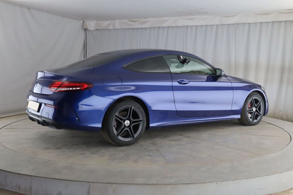 USED 2018 68 MERCEDES-BENZ C CLASS 2.0 C220d AMG Line Coupe 2dr Diesel G-Tronic+ Euro 6 (s/s) (194 ps) 2 KEYS LONG MOT