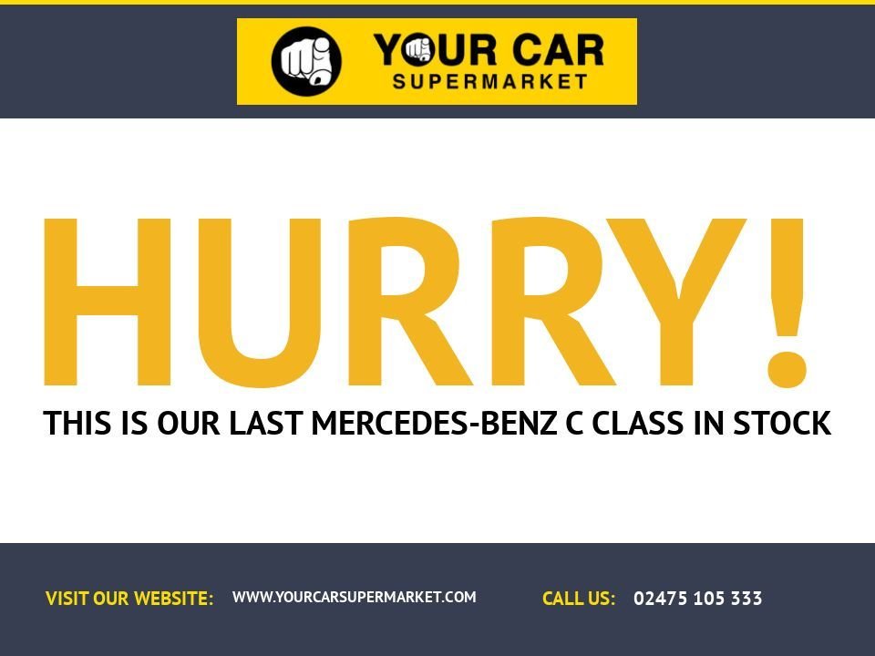 USED 2018 68 MERCEDES-BENZ C CLASS 2.0 C220d AMG Line Coupe 2dr Diesel G-Tronic+ Euro 6 (s/s) (194 ps) 2 KEYS LONG MOT