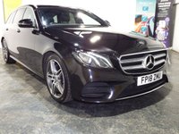 USED 2018 18 MERCEDES-BENZ E CLASS 2.0 E220d AMG Line (Premium) Estate 5dr Diesel G-Tronic+ Euro 6 (s/s) (194 ps) 2 OWNERS-7 SERVICES-SUNROOF-A/C-1/2 LEATHER-SAT NAV-REAR CAMERA-DAB