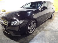 USED 2018 18 MERCEDES-BENZ E CLASS 2.0 E220d AMG Line (Premium) Estate 5dr Diesel G-Tronic+ Euro 6 (s/s) (194 ps) 2 OWNERS-7 SERVICES-SUNROOF-A/C-1/2 LEATHER-SAT NAV-REAR CAMERA-DAB