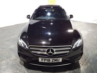 USED 2018 18 MERCEDES-BENZ E CLASS 2.0 E220d AMG Line (Premium) Estate 5dr Diesel G-Tronic+ Euro 6 (s/s) (194 ps) 2 OWNERS-7 SERVICES-SUNROOF-A/C-1/2 LEATHER-SAT NAV-REAR CAMERA-DAB