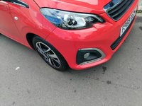 USED 2018 68 PEUGEOT 108 1.0 Allure Hatchback 5dr Petrol Manual Euro 6 (72 ps) ONLY 14,127 MILES FROM NEW
