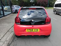 USED 2018 68 PEUGEOT 108 1.0 Allure Hatchback 5dr Petrol Manual Euro 6 (72 ps) ONLY 14,127 MILES FROM NEW