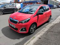 USED 2018 68 PEUGEOT 108 1.0 Allure Hatchback 5dr Petrol Manual Euro 6 (72 ps) ONLY 14,127 MILES FROM NEW